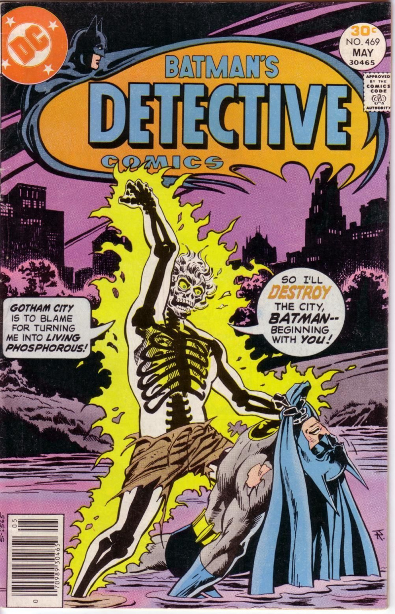 Детективни комикси #469 (Сценарист: Стив Енгълхарт, Изкуство: Уолт Симонсън)