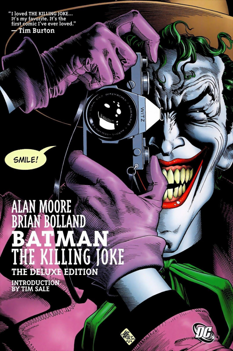 Batman : The Killing Joke (Scénariste : Alan Moore, Art : Brian Bolland)
