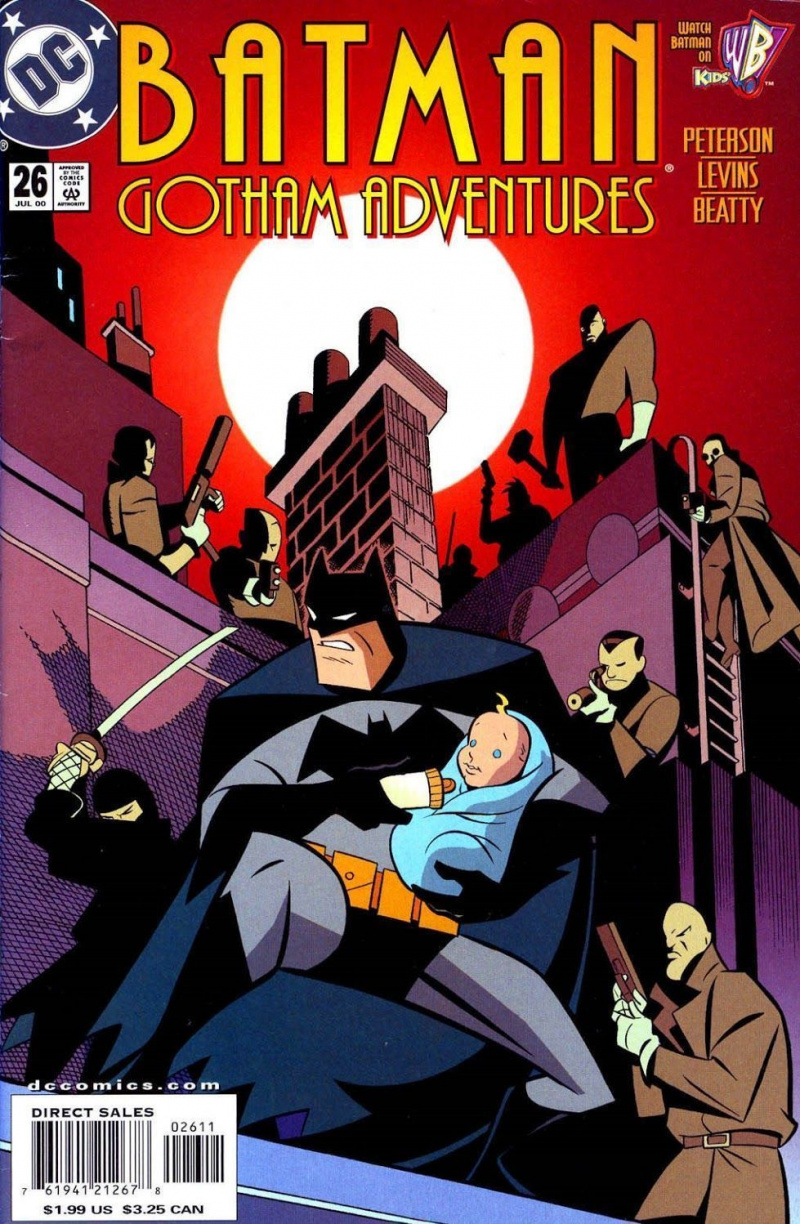 Батман: Gotham Adventures #26 (Сценарист: Скот Питърсън, Изкуство: Тим Левинс, Тери Бийти, Лий Лофридж)
