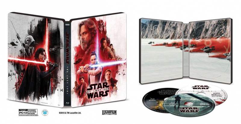 Star Wars: The Last Jedi Blu-Ray har over 20 minutter med slettede scener