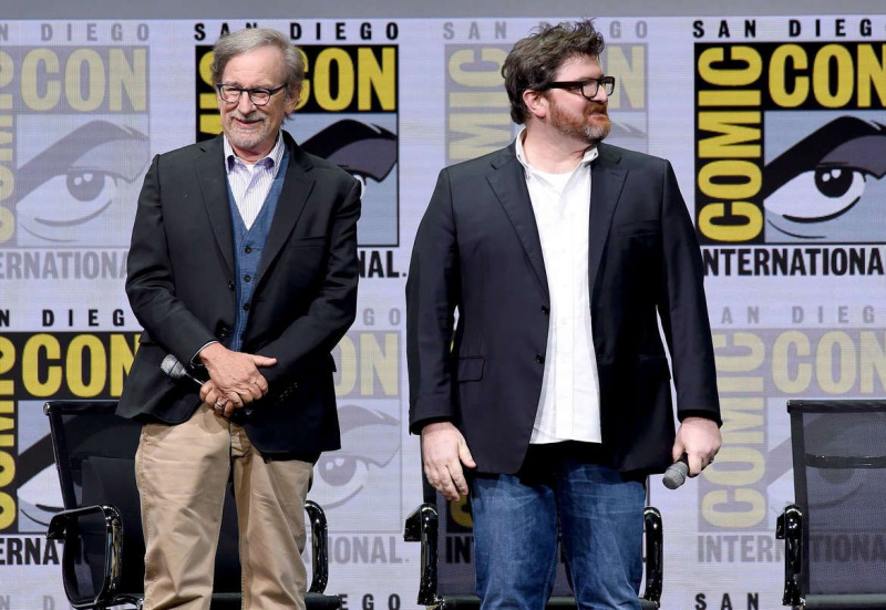 Steven Spielberg und Ernest Cline