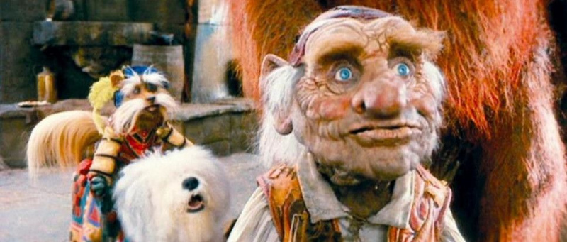 Labyrinth mit David Bowie und Brian Henson