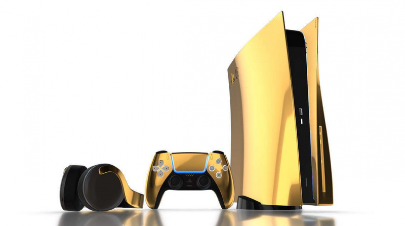 24k злато PlayStation 5