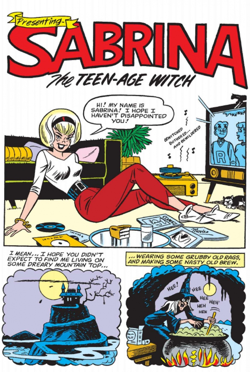 Sabrina the Teenage Witchs tegneserieutvikling