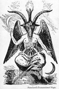 Iglesia de Satanás totalmente genial con la estatua de Sabrina, pero no el Templo Satánico
