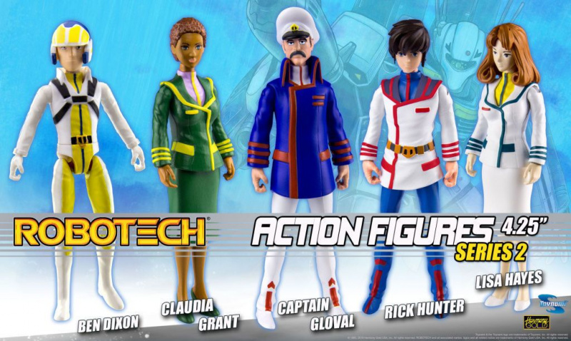 Toynami Robotech Series 2 -figurer