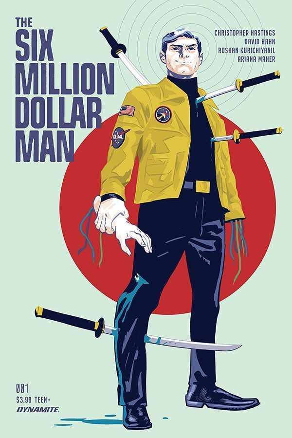Steve Austin detiene a un loco con misiles en The Six Million Dollar Man # 1 de Dynamite: vista previa exclusiva