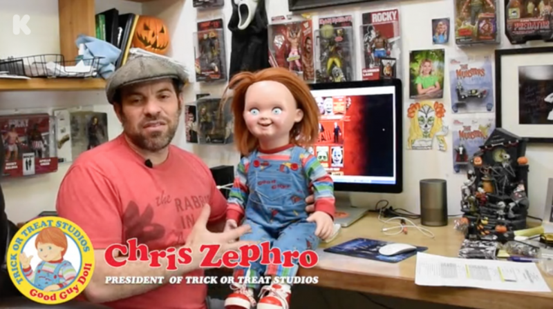 ¡Chucky vive! Trick Or Treat Studios genera una nueva réplica de Good Guy Doll de tamaño completo