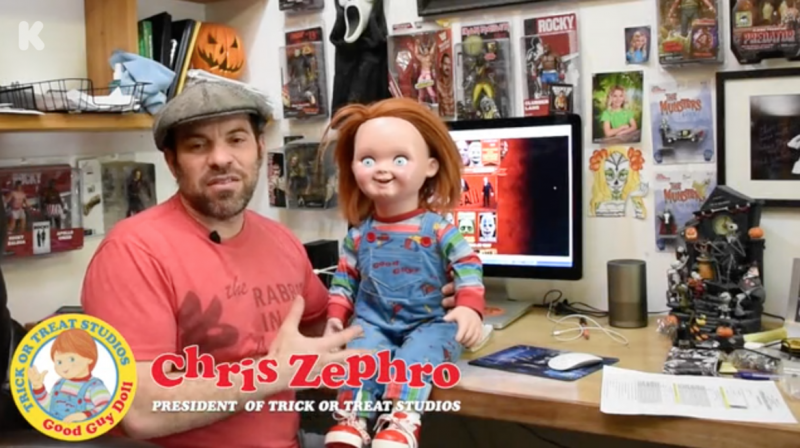 Chucky leeft! Trick Or Treat Studios brengt nieuwe replica van Good Guy Doll op ware grootte voort