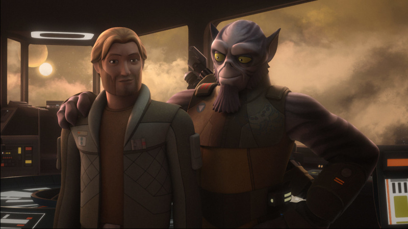 Star Wars Rebels- Happy Zeb and Kallus