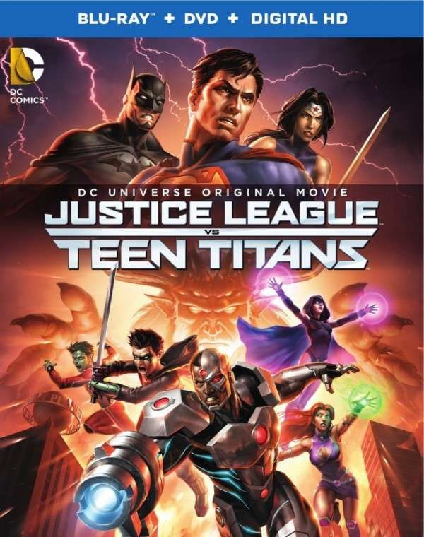 Trigon rains teroror в първия пълен трейлър за анимационния филм на DC's Justice League срещу Teen Titans