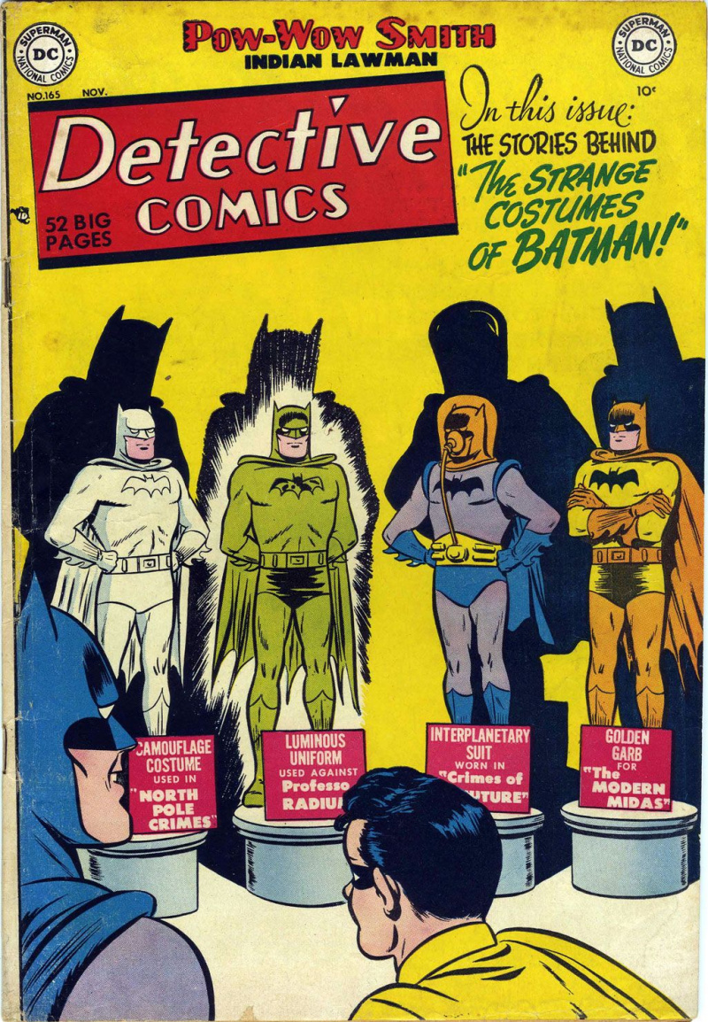 Detective Comics #165 (Scénariste : Edmond Hamilton, Artistes : Dick Sprang, Charles Paris)