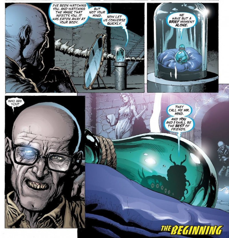 Justice League #21 (scritto da Geoff Johns, disegnato da Gary Frank)