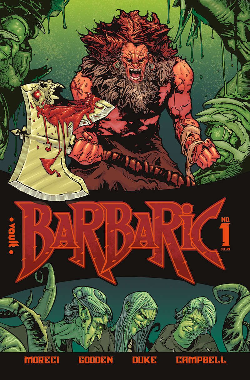 Cómics bárbaros n. ° 1 de Vault