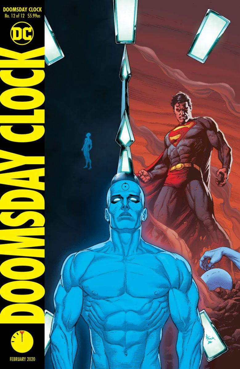 Финалът на Doomsday Clock предсказва бъдещето на вселените на DC и Watchmen