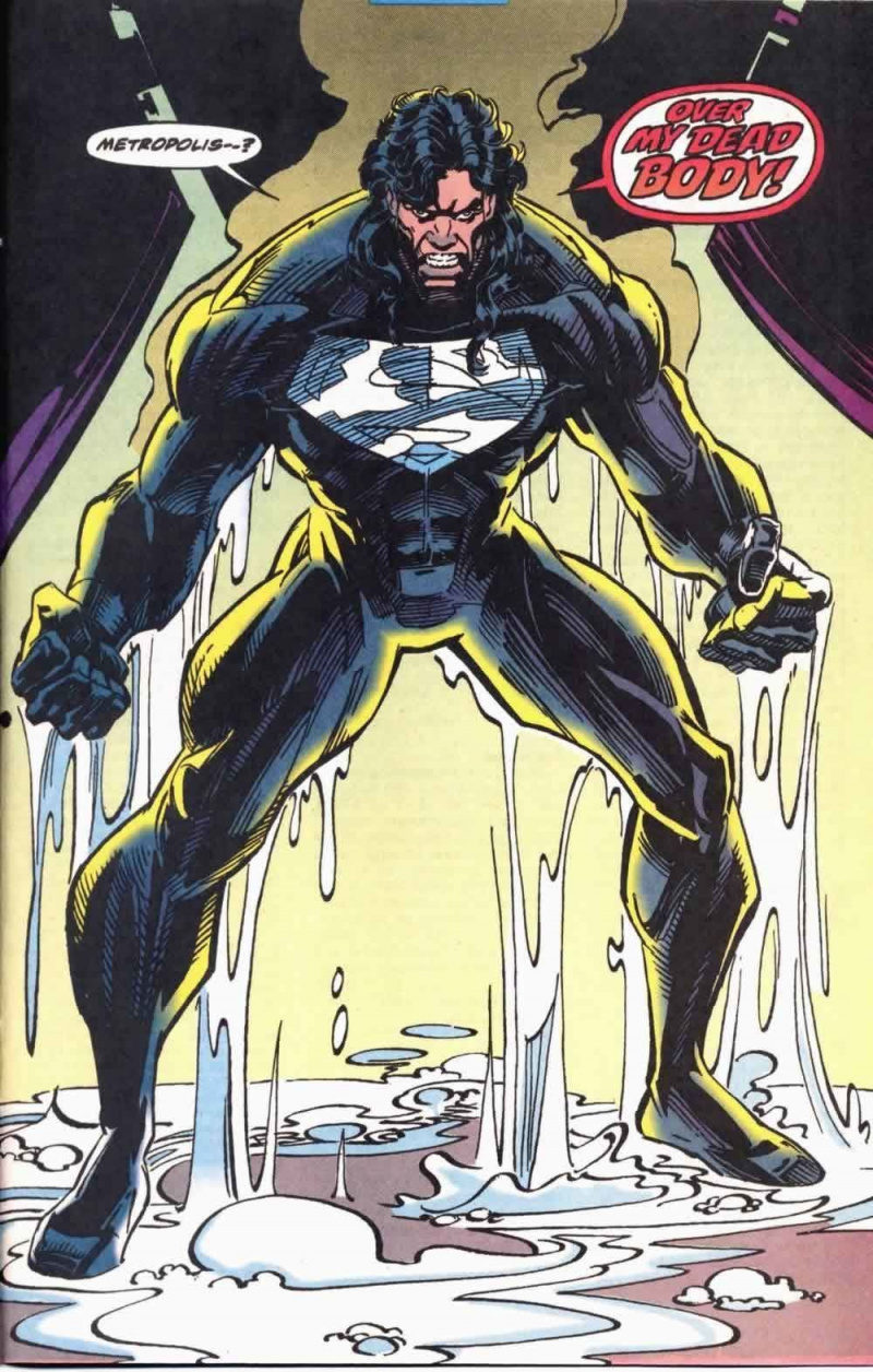 Man of Steel # 25 (Escrito por Louise Simonson, Lápices de Jon Bogdanove)