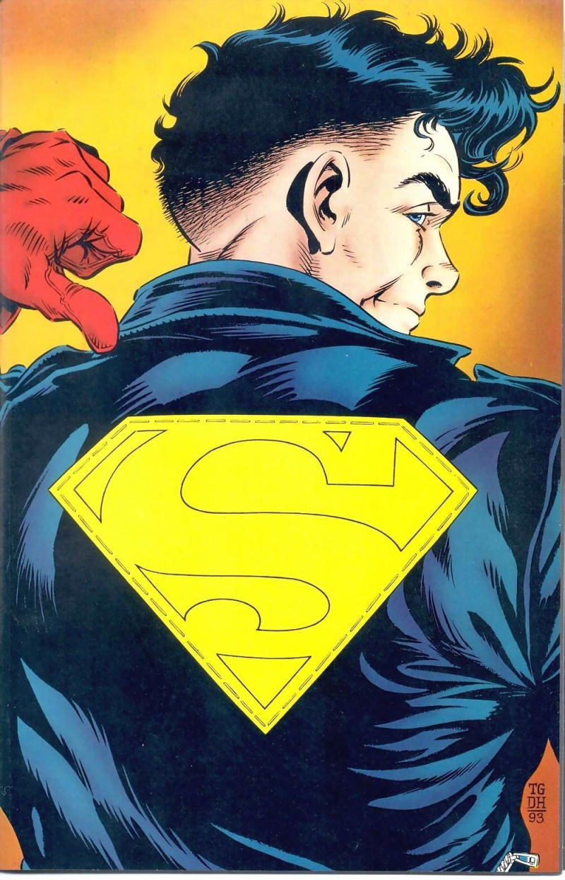 Adventures of Superman # 501 (Arte de Tom Grummett, escrita por Karl Kesel)