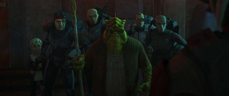 L'orrore raccapricciante e strisciante torna in Star Wars nell'ultimo episodio di The Bad Batch