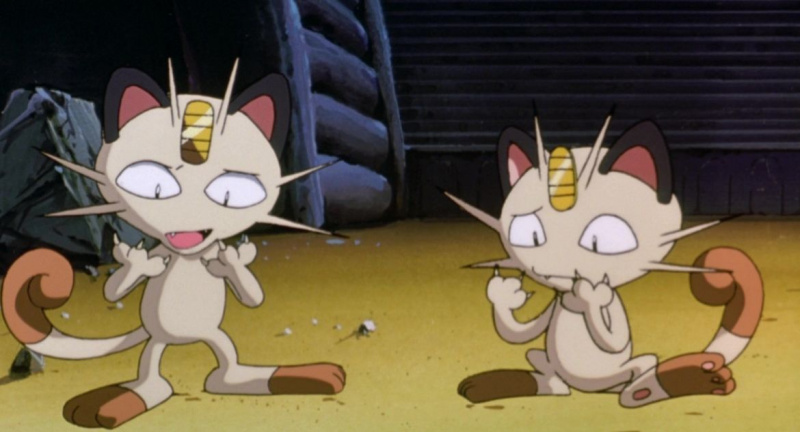 pokemon første film meowth cap