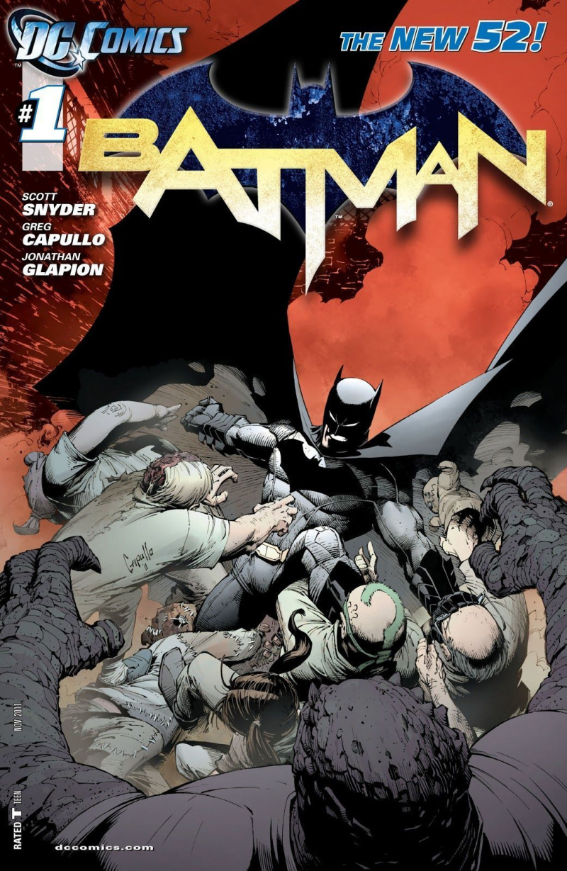 Betmenas #1 Naujas 52