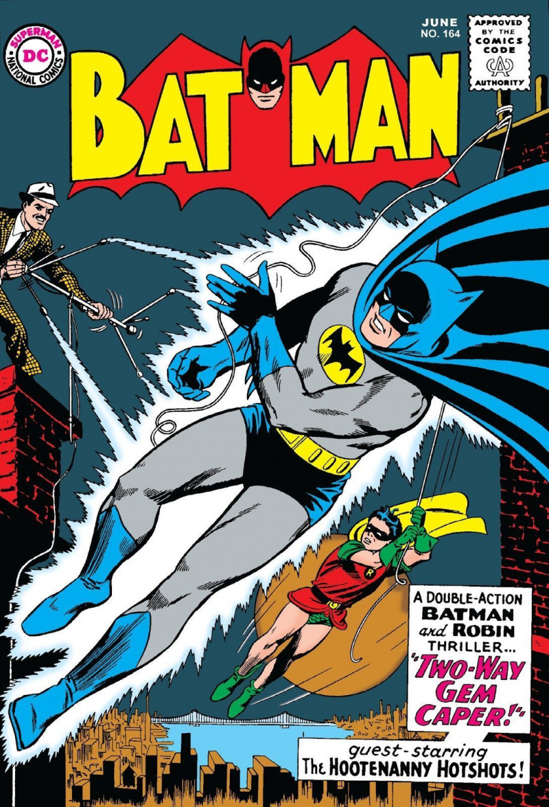 Betmens #164 (Scenārija autors: Ed Herron, Mākslinieki: Sheldon Moldoff, Joe Giella)