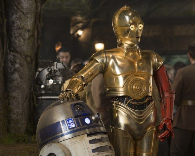 C-3PO R2-D2 Kraften vågner