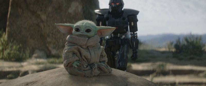 Baby Yoda Grogu il mandaloriano