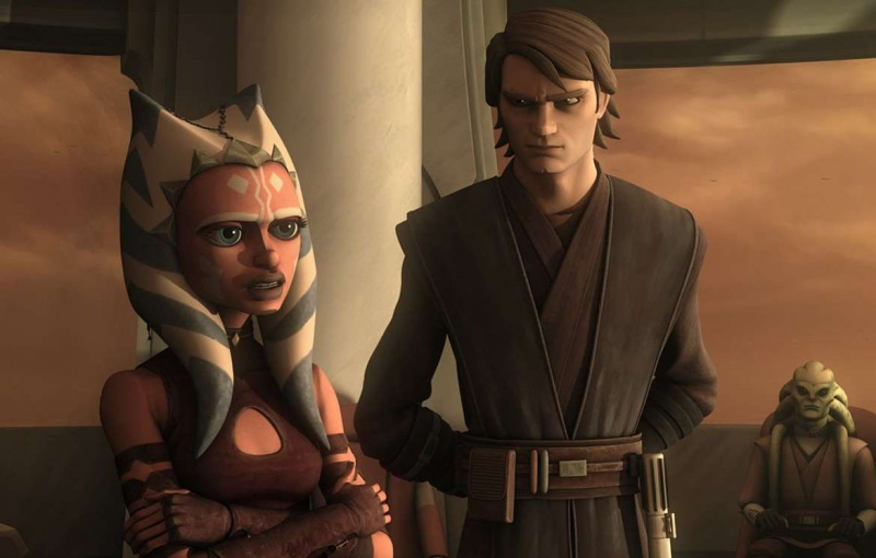 Anakin og Ahsoka Star Wars The Clone Wars