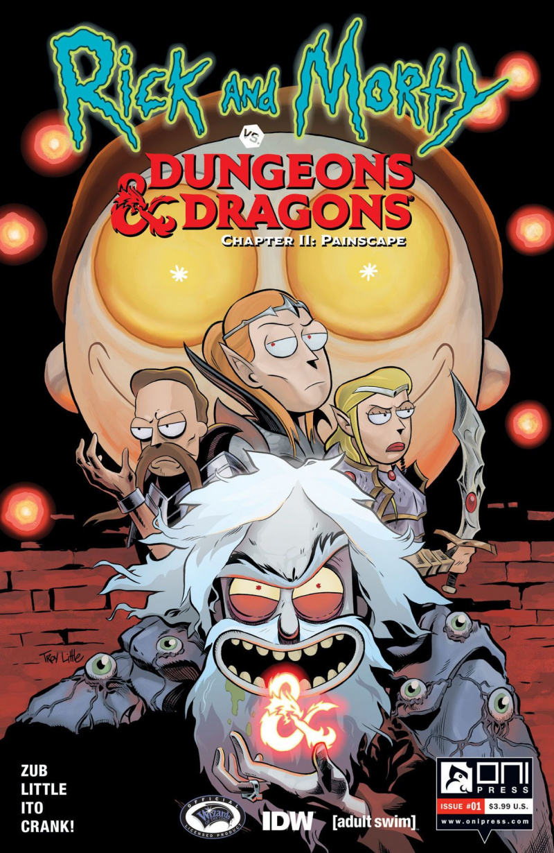 Rick og Morty D&D 2 #1 Cover A