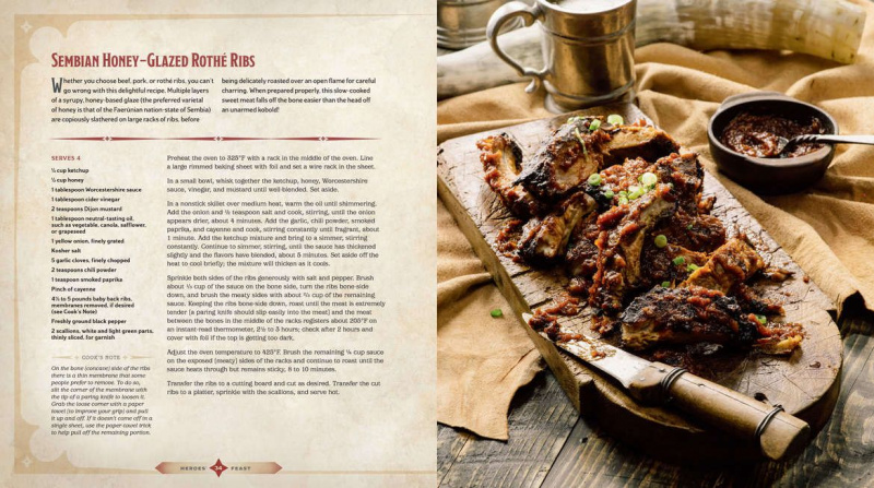 Satisface tu hambre del tamaño de un monstruo con dos recetas exclusivas del libro de cocina oficial de Dungeons & Dragons
