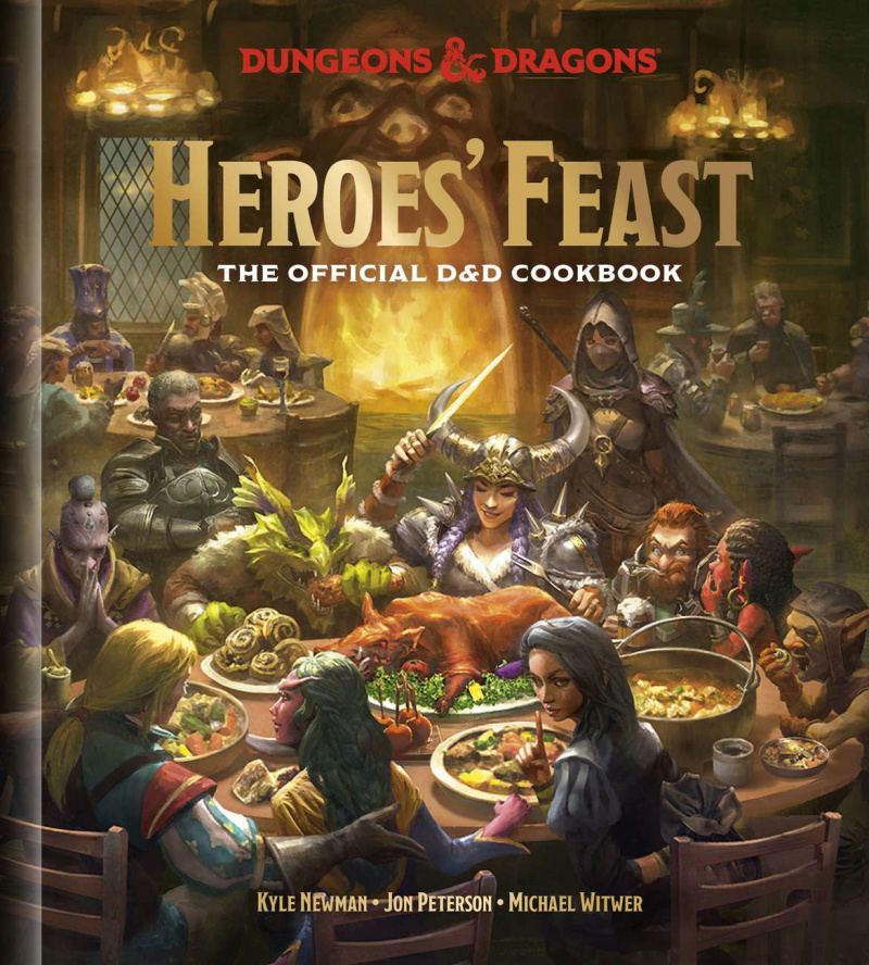 Copertina del libro di cucina D&D