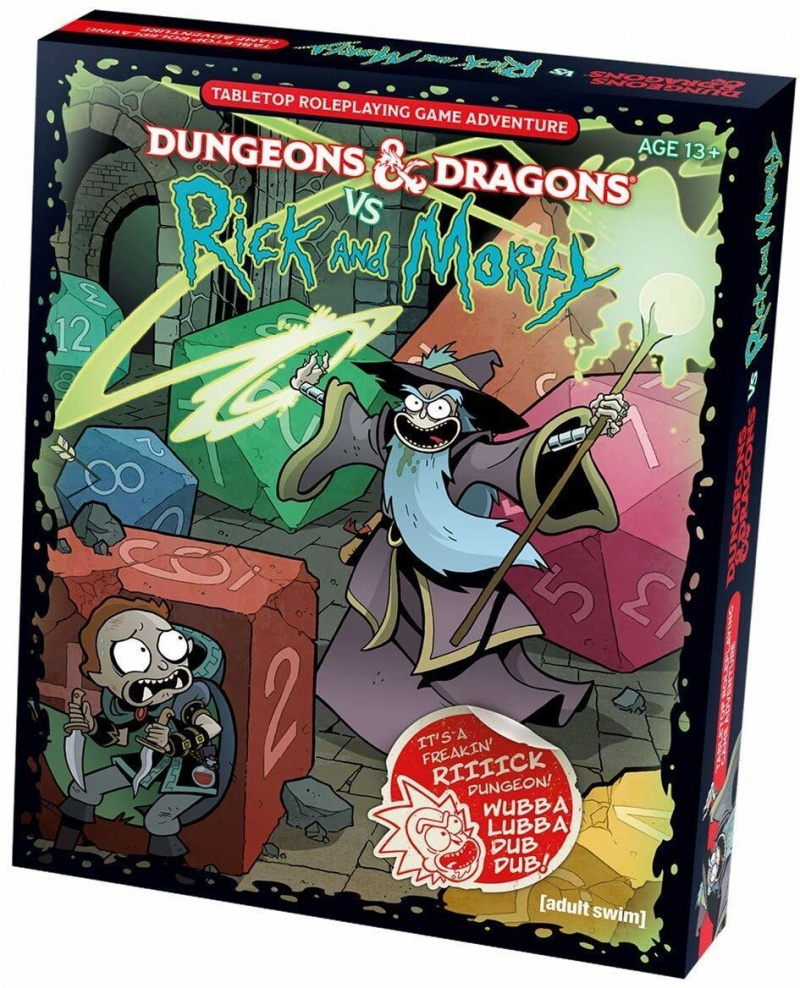 Dungeons & Dragons vs.Rick and Morty es caótico, bueno