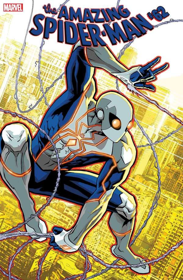 Aizmirstiet zilu un sarkanu: Zirnekļcilvēks iegūst jaunu, futūristisku kostīmu 2021. gadam Marvel Comics