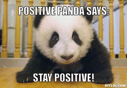 الباندا الإيجابية