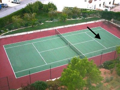 pista de tenis