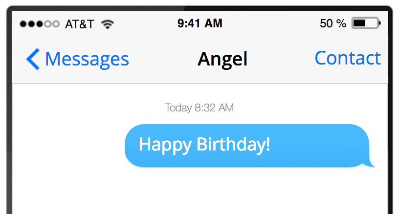「彼の誕生日に私の元にテキストメッセージを送ることはできますか？」このディスカッションを今すぐ終了しましょう