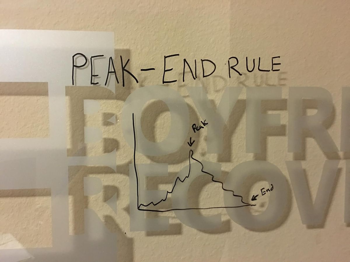 peak-end-rule
