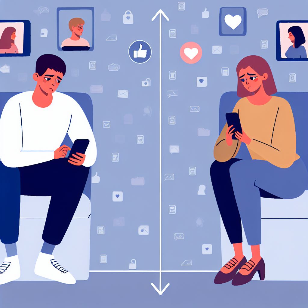 Social-Media-Grenzen mit Ex-Partnern