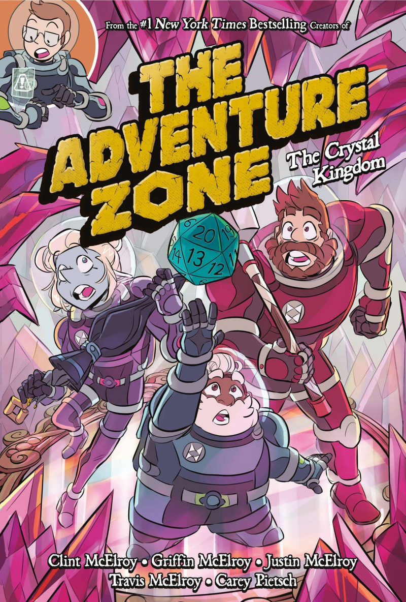 Eksklusiivne: vaadake esmalt The Adventure Zone: The Crystal Kingdom graafilist romaani