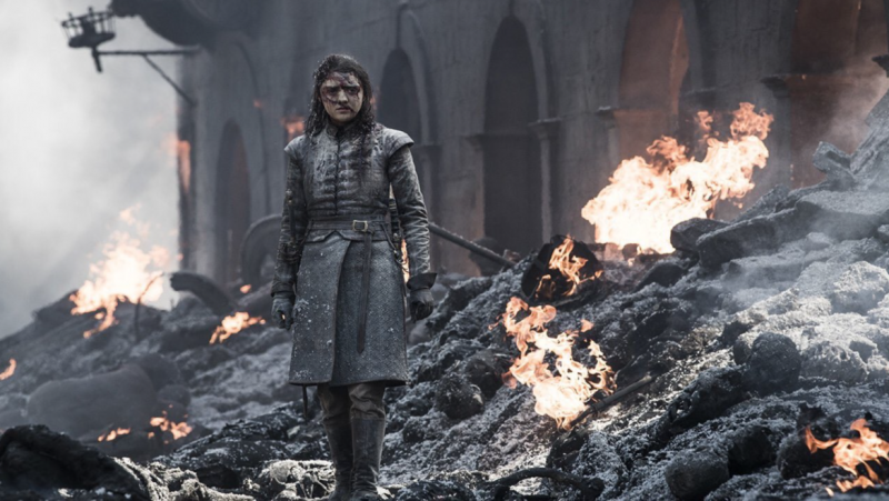 Arya Stark Game of Thrones stagione 8 episodio 5