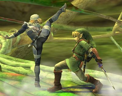 super-smash-bros-brawl-sheik-kick