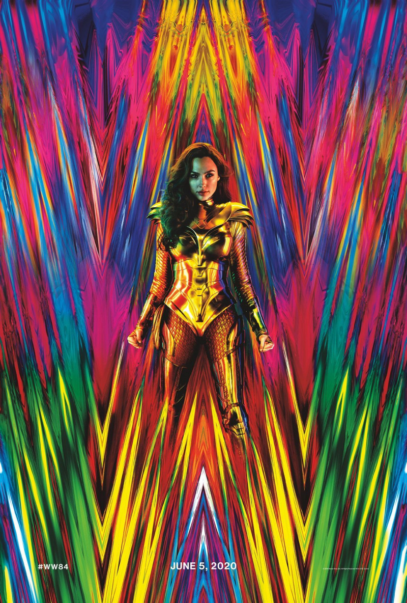 Poster del teaser di Wonder Woman 1984