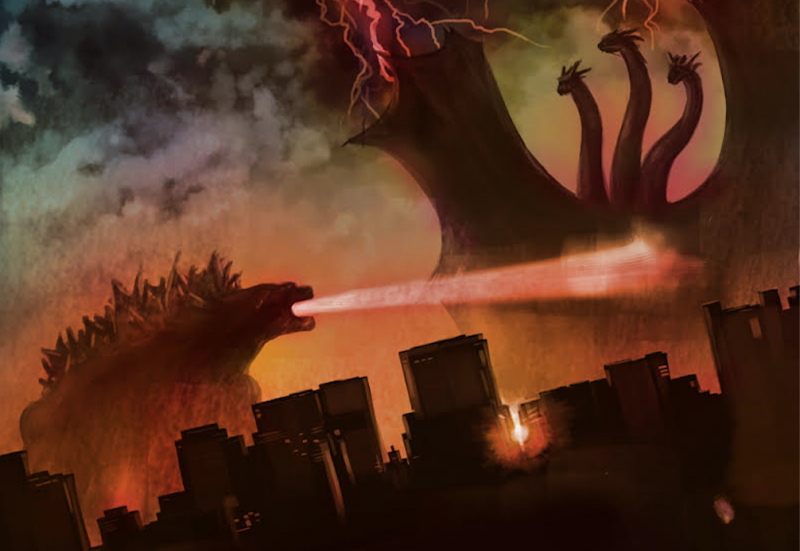 Primer vistazo: pósters del vívido nido de Godzilla: King of the Monsters de Poster Posse
