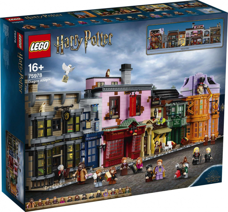 LEGO Harry Potter roept Diagon Alley-set en AR-ervaring op - de Weasley-tweeling leidt ons er doorheen