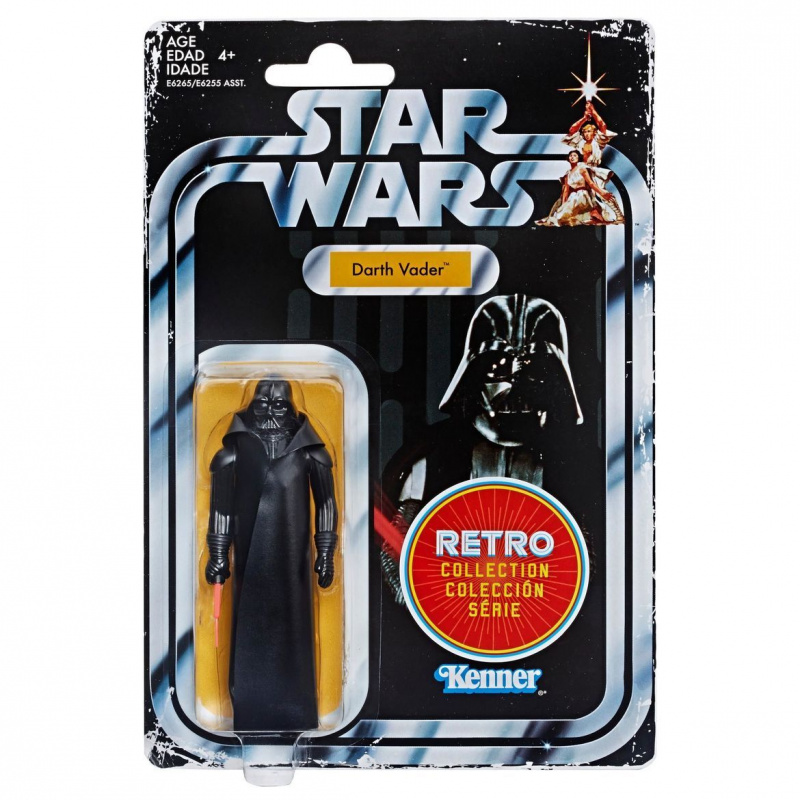 Η φιγούρα δράσης Kenner Darth Vader επανεκδόθηκε από τον Hasbro