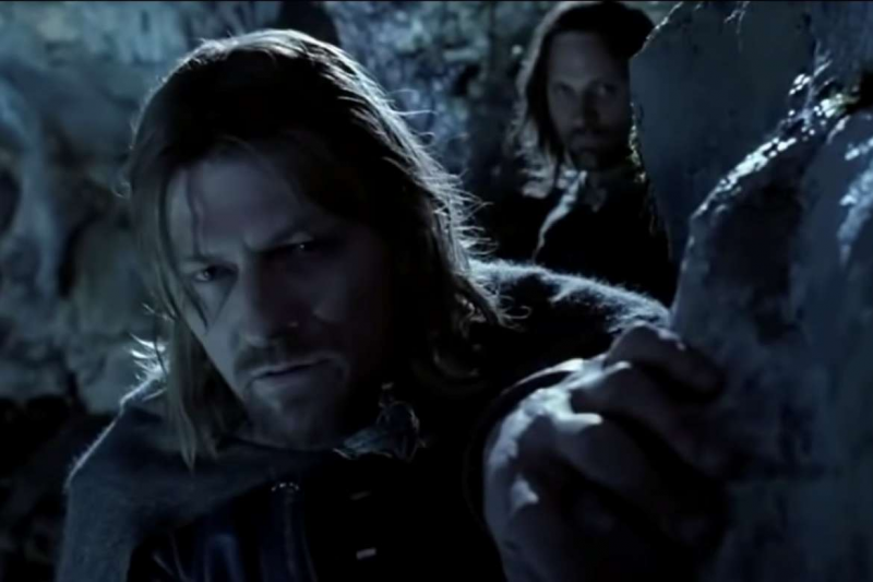 Le Seigneur des Anneaux Aragorn et Boromir