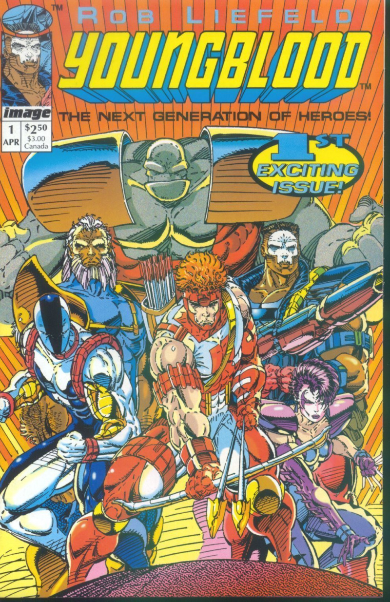 Rob Liefeld se je ob sporu poslovil od svojega vodilnega lika Image Comics Youngblood