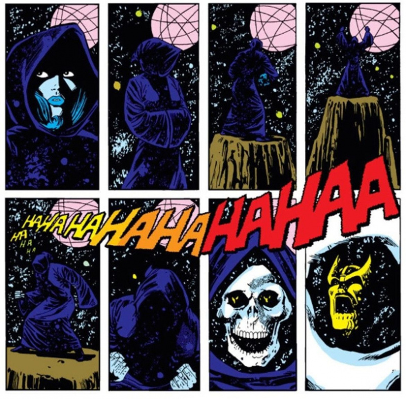 Странната любовна история от комикс за Танос и смъртта