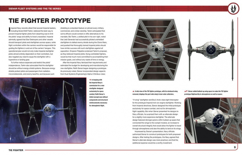 Star Wars: TIE Fighter: page exclusive du manuel d'atelier du propriétaire