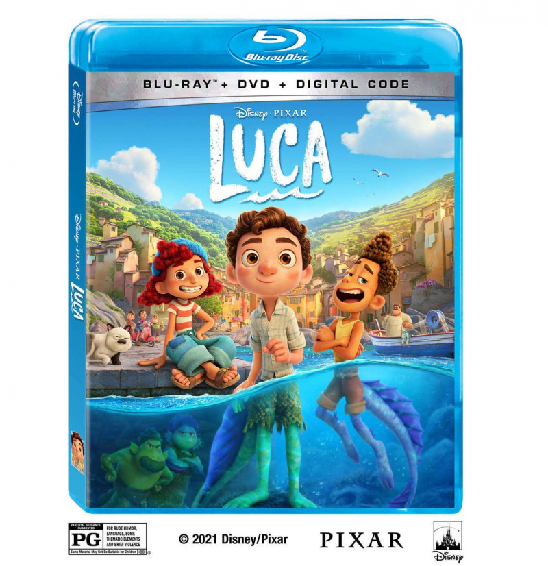 Luca: Splash down s monštruóznou vymazanou scénou z domáceho vydania filmu Pixar